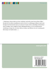 Das 4CID-Modell am Beispiel "Bildungswissenschaftler/in im Bereich der Lehre (Universität)"