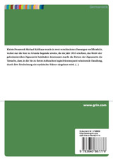 Die Rolle der Zigeunerin in Heinrich von Kleists Erzählung 'Michael Kohlhaas' Die Rolle der Zigeunerin in Heinrich von Kleists Erzählung 'Michael Kohlhaas'