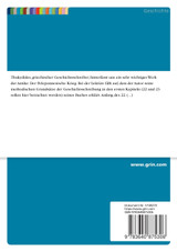 Die Rede der Athener in Thukydides "Der Peloponnesische Krieg" I, 73-78 Die Rede der Athener in Thukydides "Der Peloponnesische Krieg" I, 73-78
