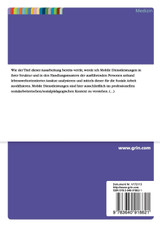 Mobile Dienstleistungen im Kontext der Sozialen Arbeit Mobile Dienstleistungen im Kontext der Sozialen Arbeit