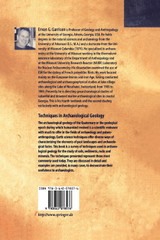 Techniques in Archaeological Geology