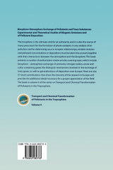 Biosphere-Atmosphere Exchange of Pollutants and Trace Substances