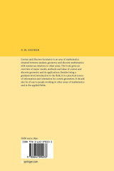 Convex and Discrete Geometry Convex and Discrete Geometry