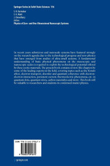 Physics of Zero- and One-Dimensional Nanoscopic Systems Physics of Zero- and One-Dimensional Nanoscopic Systems