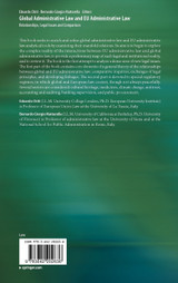 Global Administrative Law and EU Administrative Law Global Administrative Law and EU Administrative Law