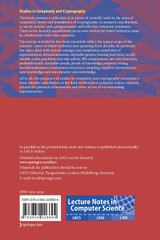 Studies in Complexity and Cryptography Studies in Complexity and Cryptography