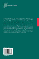 Soil Biology and Agriculture in the Tropics Soil Biology and Agriculture in the Tropics