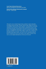 Behavioral Neurobiology of Anxiety and Its Treatment Behavioral Neurobiology of Anxiety and Its Treatment
