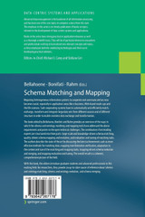 Schema Matching and Mapping