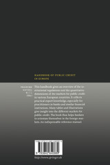 Handbook of Public Credit in Europe