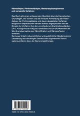 Hämodialyse, Peritonealdialyse, Membranplasmapherese