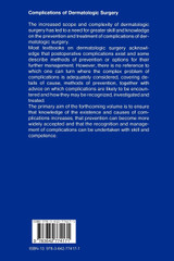 Complications of Dermatologic Surgery Complications of Dermatologic Surgery