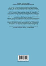 Chemical Water and Wastewater Treatment II