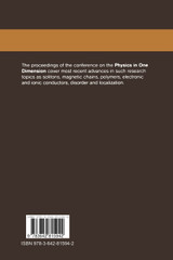 Physics in One Dimension