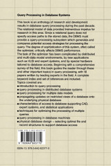 Query Processing in Database Systems Query Processing in Database Systems