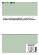 "Appreciative Inquiry" als Basis zur Förderung  beruflicher Handlungskompetenz älterer Arbeitnehmer