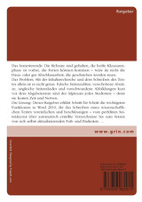 Hausarbeiten und Abschlussarbeiten besser schreiben mit Word 2010