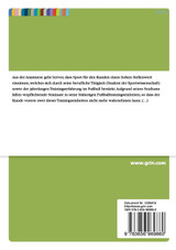 Erstellung eines Ausdauertrainingsplans Erstellung eines Ausdauertrainingsplans