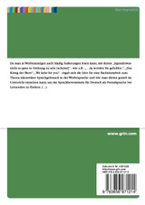 Kritischer Umgang mit inkorrektem Sprachgebrauch in der Werbesprache. Förderung des Sprachbewusstseins im DaF-Unterricht