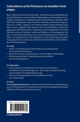 Einﬂussfaktoren auf die Performance von Immobilien-Direktanlagen