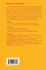 Kohärenz in der Lehrerbildung