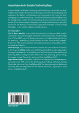 Innovationen in der Sozialen Strafrechtspflege