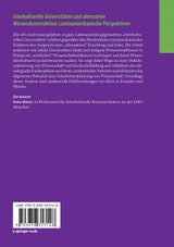 Interkulturelle Universitäten und alternative Wissenskonstruktion