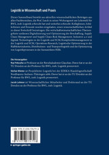 Logistik in Wissenschaft und Praxis Logistik in Wissenschaft und Praxis