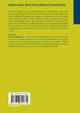 Religion and the Liberal State in Niebuhr's Christian Realism