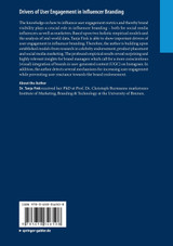 Drivers of User Engagement in Influencer Branding