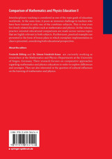 Comparison of Mathematics and Physics Education II Comparison of Mathematics and Physics Education II