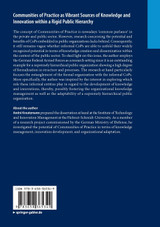 Communities of Practice as Vibrant Sources of Knowledge and Innovation within a Rigid Public Hierarchy