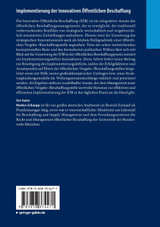 Implementierung der Innovativen Öffentlichen Beschaffung Implementierung der Innovativen Öffentlichen Beschaffung