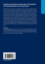 Berufliche Entwicklungserwartungen älterer Führungskräfte im Transformationsprozess eines Unternehmens