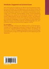 Demokratie, Engagement und Systemvertrauen