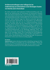 Verfahrenseinstellungen unter Auflagen bei der Sanktionierung von Unternehmen in den Vereinigten Staaten von Amerika und in Deutschland Verfahrenseinstellungen unter Auflagen bei der Sanktionierung von Unternehmen in den Vereinigten Staaten von Amerika und in Deutschland