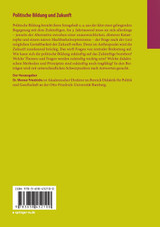 Politische Bildung und Zukunft Politische Bildung und Zukunft