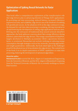 Optimization of Spiking Neural Networks for Radar Applications