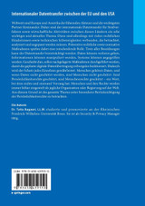 Internationaler Datentransfer zwischen der EU und den USA Internationaler Datentransfer zwischen der EU und den USA