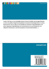 Die Kolonialpolitik von Carl Peters und ihre Folgen auf den Maji-Maji-Krieg