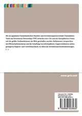 Schiedsgerichtsbarkeit und Investitionsschutzrecht im Hinblick auf die Transatlantische Handels- und Investitionspartnerschaft (TTIP)