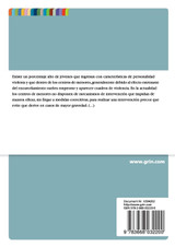 Prevención de la  violencia en menores internados por primera vez mediante planificación de actividades en centro de menores