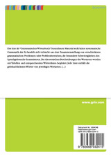 Grammatisches Wörterbuch für Albanisch. Eine grammatisch-lexikographische Zusammenstellung Grammatisches Wörterbuch für Albanisch. Eine grammatisch-lexikographische Zusammenstellung