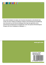 Step-Aerobic-Gruppentraining. Analyse und Übungsbeschreibung einer Trainingseinheit