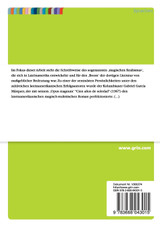 Ein Vergleich magisch-realistischer Erzählverfahren in "Hundejahre" von Günter Grass und Gabriel García Márquez "Cien años de soledad"