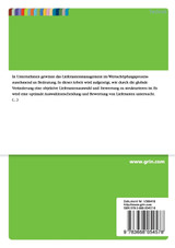 Lieferantenmanagement. Analyse der Lieferantenauswahl und -bewertung anhand einer Fallstudie Lieferantenmanagement. Analyse der Lieferantenauswahl und -bewertung anhand einer Fallstudie