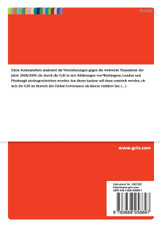 Hat sich die G20 als eigenständiger Akteur des Global Governance etabliert? Hat sich die G20 als eigenständiger Akteur des Global Governance etabliert?