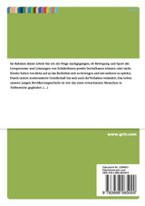 Die Auswirkungen von Bewegung und Sport auf Lernprozesse und Leistungen in der Schule Die Auswirkungen von Bewegung und Sport auf Lernprozesse und Leistungen in der Schule