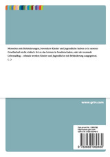 Inklusion von Kindern und Jugendlichen mit Behinderung als Herausforderung im 21. Jahrhundert Inklusion von Kindern und Jugendlichen mit Behinderung als Herausforderung im 21. Jahrhundert