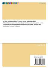 Shadow Banking. Begrifflichkeiten und Regulierungsvorschläge